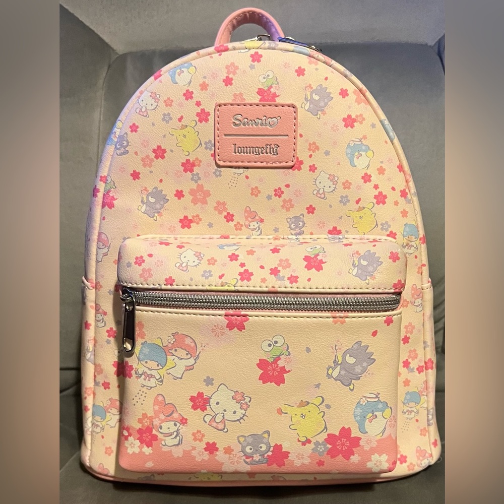 Loungefly Sanrio Hello Kitty and Friends Sakura Mini Backpack